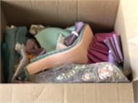 Large Box of Kitchen Linens