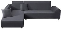 TAOCOCO Sectional Couch Covers 2pcs L-Shaped S