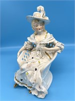 Vintage Hand Painted Porcelain Figurine