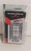 Card Grading Centering Tool W/ Cleaning Cloth Kit