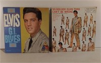 Two Elvis Presley LP Records