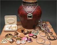 Vintage to Modern Costume Jewelry- 2.41 lbs