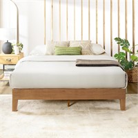 Mellow Naturalista Grand 12" Wood Platform Bed