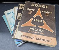 (AL) Car Service Manuals For 1963 Dodge Dart,