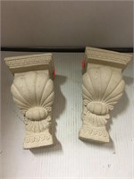 Wall Drapery  Sconces Lot of 2 pairs - 4 total