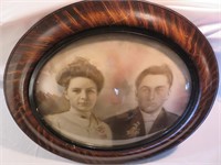 Vintage oval picture