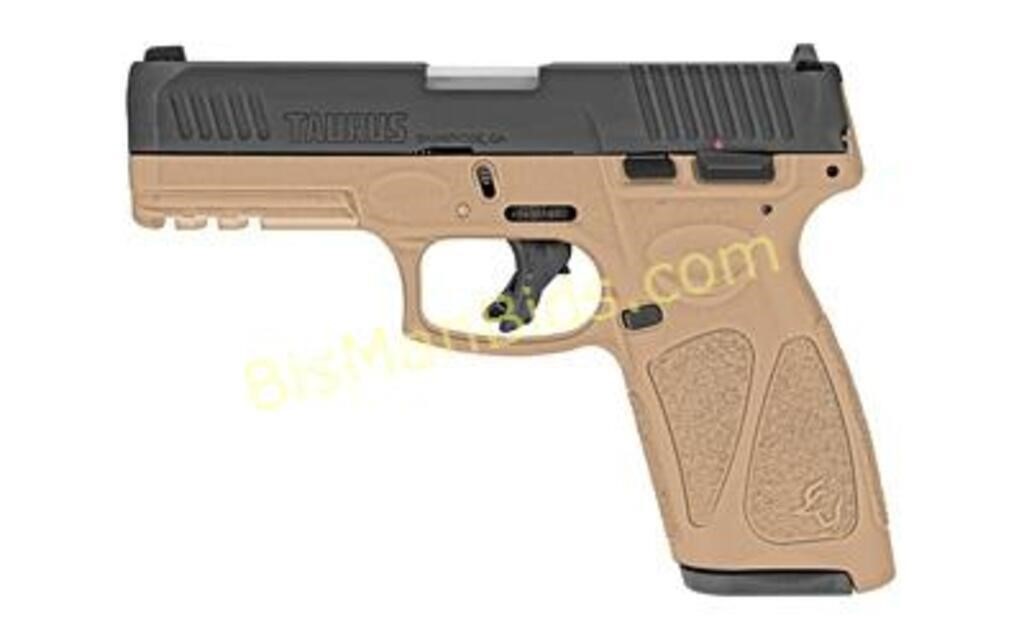 TAURUS G3 9MM 4" 17RD TAN/BLK TS