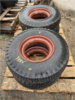 4 tires/rims 8-14.5LT