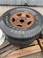 Pair of tires/rims P265/75R16