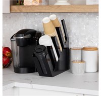 Coffee Bar Cup and Lid Dispenser, Countertop