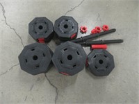 "As Is" SogesGame Adjustable Dumbbells Pair, Iron