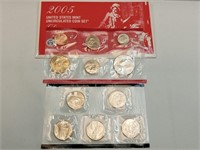 OF) UNC 2005 Denver mint coin set