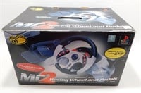 * Vintage PlayStation 2 Mad Catz MC2 Racing Wheel