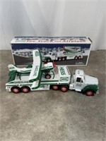 Hess Toy Truck and Airplane with original box