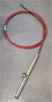 Flat rack steering cable 180"