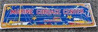 Marine Cordage Center sign 44"x14"