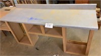 Cabinets, cabinet top , 3 wooden step stools