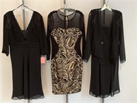 Designer Cocktail Dresses, Size 8