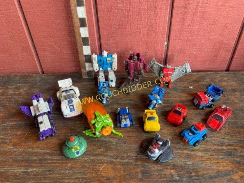 Vintage Transformers toy lot