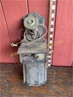 Antique wall telephone