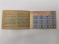 Ration Book From World War 2. Used and Not