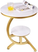 Luxury Marble Round Side Table