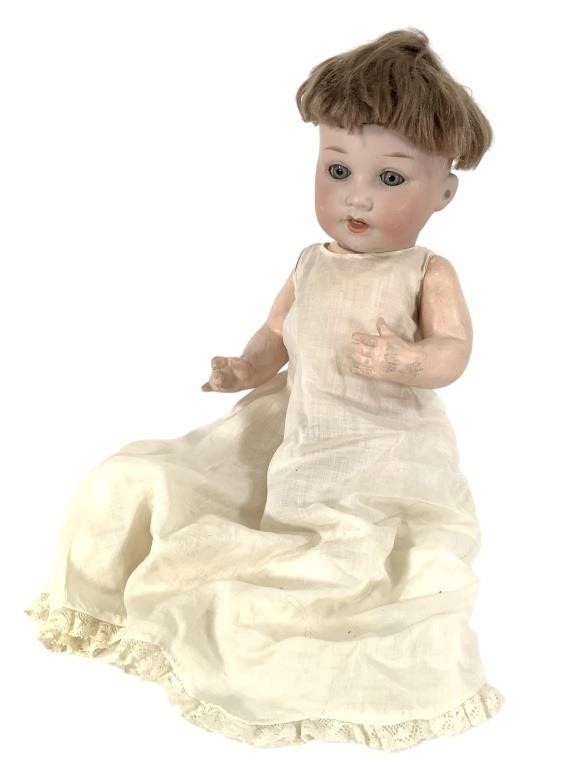 Armand Marseille 329 Bisque Doll w Baby Body