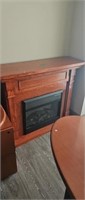 Electric fireplace 17 in wide 43 in high 52.5 in