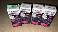 4ct. Sambucol Black Elderberry supplement