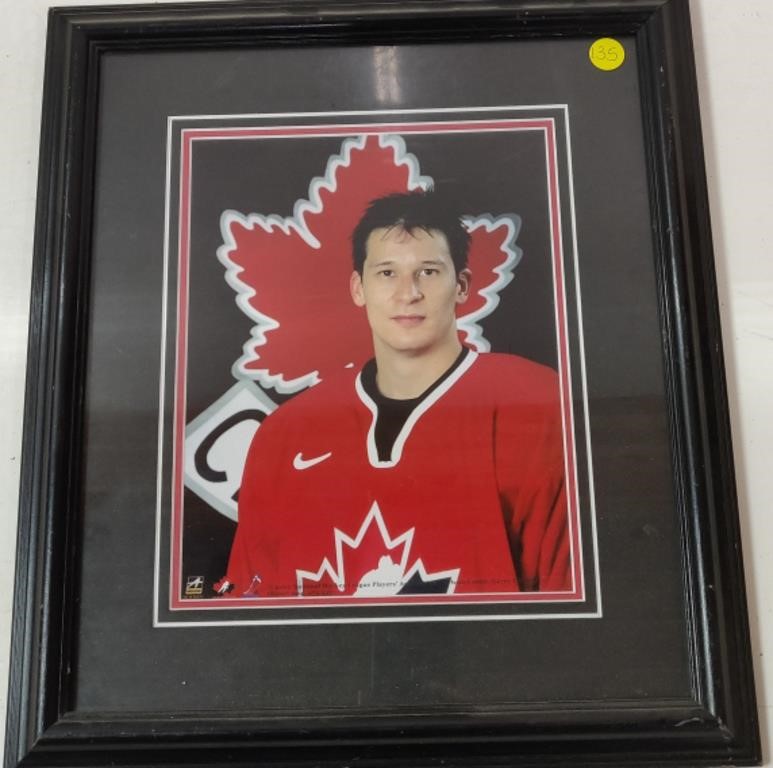 Canadian Hockey Player Photo