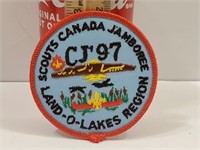 1997 Patch Canada Land O' Lakes Scout Jamboree