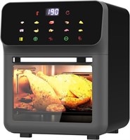 ADVWIN Air Fryer, 10 in 1, 10L, Black