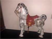 Vintage metal rocking horse mobo-Pickup only