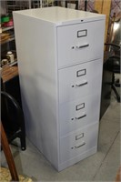 "HON" Tall Metal 4 Drawer Legal Filing Cabinet
