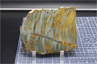 Gary Green Jasper Thick Slab, 1lbs 3oz