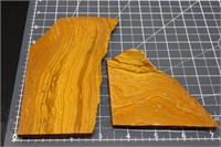 2 Jasper Slabs, 10oz