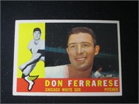 1960 TOPPS #477 DON FERRARESE WHITE SOX