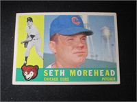 1960 TOPPS #504 SETH MOREHEAD CHICAGO CUBS