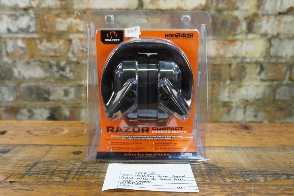 Walkers Razor Compact Muffs