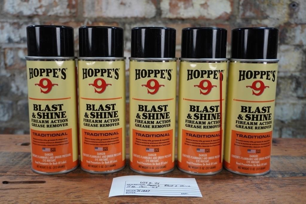 Hoppes Blast and Shine