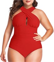 $39 Women's 1Piece Swimsuits(M-RED)