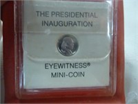 Franklin Mint 10mm Platinum Ford Inauguration Coin