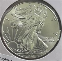 2012 American Eagle Silver GEM BU