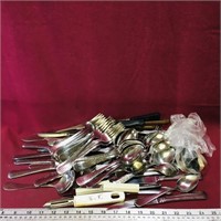 Large Lot Of Assorted Cutlery