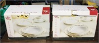 2 Boxes Of Mayfiar & Jackson Dish Sets (Unused)