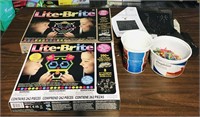 Lot Of 2 Lite Brite Sets & Accessories