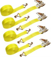 4 Pack Ratchet Strap 2 x 27'  10000lbs