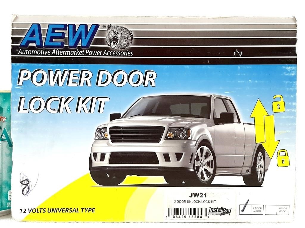 Power Door Lock Kit AEW 12V universel
