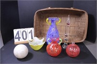 Assorted Vases - Barometric Reader - Longaberger -