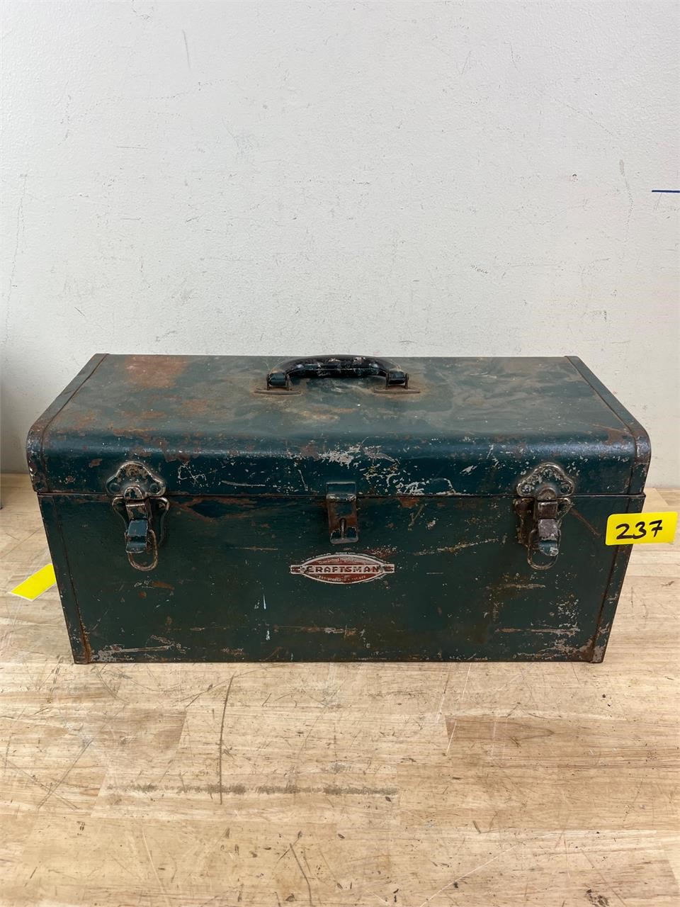 Vintage Crafstman Toolbox with Various Tools